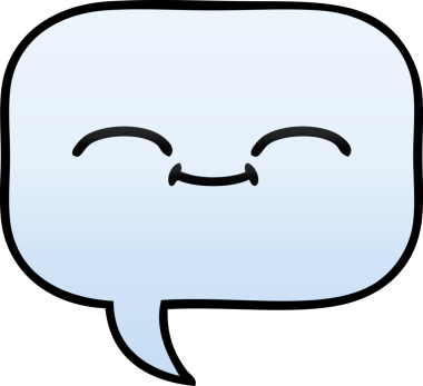 Bir insan tarafından çizilen konuşma baloncuğunun gölgeli çizimi