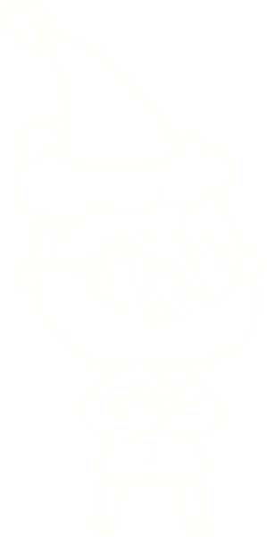 Bir insan tarafından çizilen Sinirli Şenlik Tebeşiri