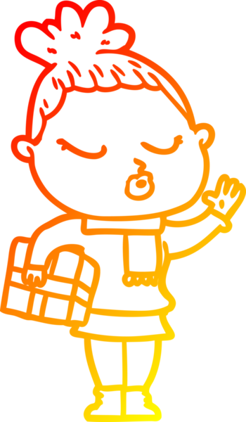 Bir insan tarafından çizilmiş, karikatür çizimi.