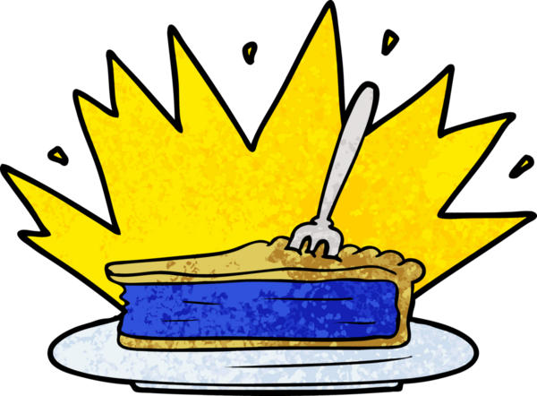 Bir insan tarafından çizilmiş harika bir tatlı çizgi filmi.