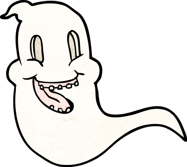 Bir insan tarafından çizilmiş garip bir hayalet.