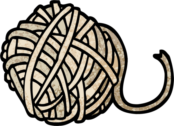 grunge desenli çizgi film topu bir insan tarafından çizilmiş.