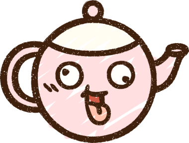 Bir insan tarafından çizilen Çaydanlık Tebeşiri