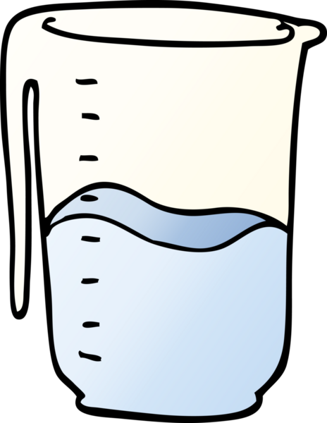 Bir insan tarafından çizilmiş karalama sürahisi.