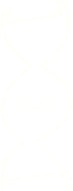 Bir insan tarafından çizilen DNA Tebeşiri