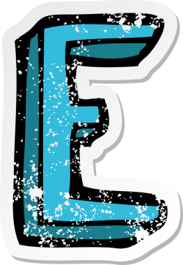 Bir insan tarafından çizilmiş bir karikatürün gerilimli yapıştırması.