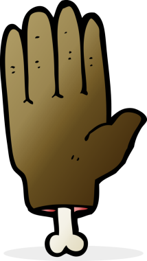 Bir insan tarafından çizilmiş bir çizgi film.