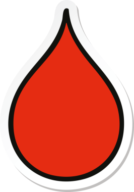 Bir insan tarafından çizilmiş garip bir elin çıkartması.