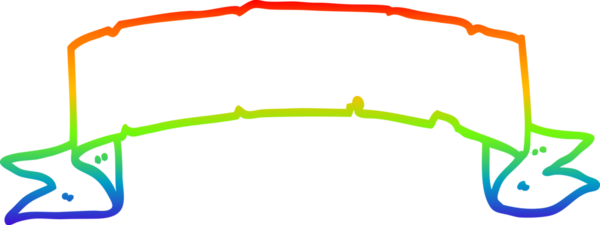 gökkuşağı gradyan çizgi çizimi bir insan tarafından çizilmiş bir parşömen afişi