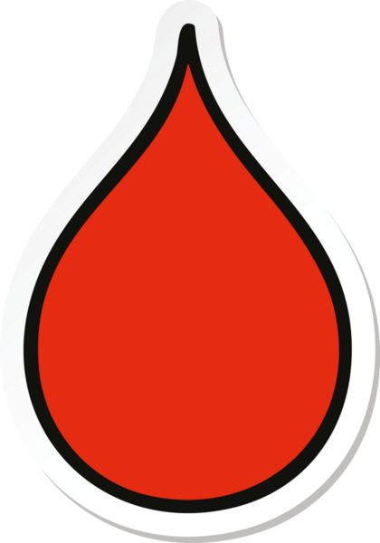 Bir insan tarafından çizilmiş garip bir elin çıkartması.