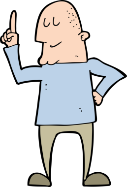 Çizgi filmdeki adam bir insan tarafından çizilmiş.