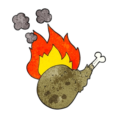 Bir insan tarafından çizilmiş el yapımı karikatür.