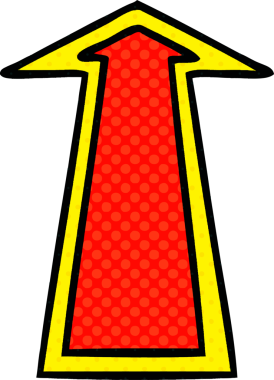 bir insan tarafından çizilmiş çizgi roman tarzı tuhaf bir çizgi film oku