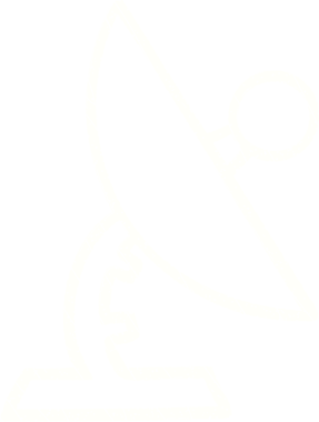 Bir insan tarafından çizilen Radar Tabağı Tebeşiri