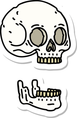 Bir insan tarafından çizilmiş el çizimi karikatür