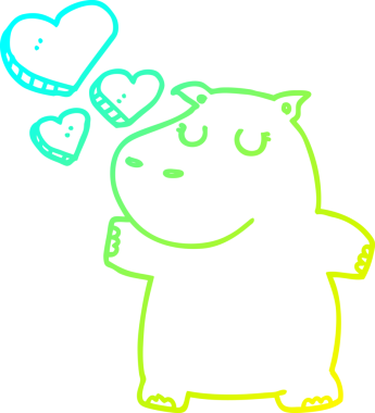 Bir insan tarafından çizilmiş bir karikatür çizimi.