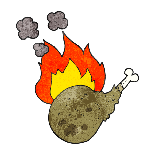 Bir insan tarafından çizilmiş el yapımı karikatür.