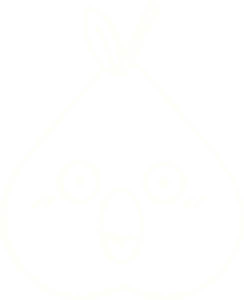 Bir insan tarafından çizilen Armut Tebeşiri