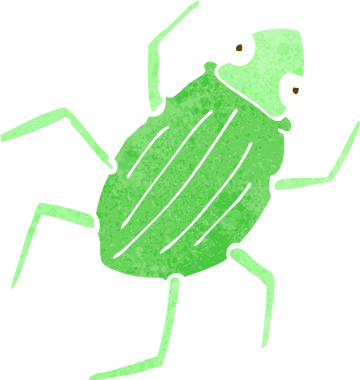 bir insan tarafından çizilmiş çizgi film hatası