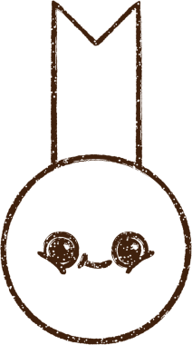 Bir insan tarafından çizilen Altın Madalya Kömür