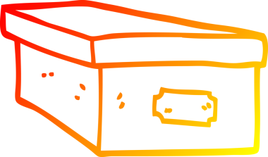 Bir insan tarafından çizilmiş bir karikatür ofisinin sıcak çizgi çizimi