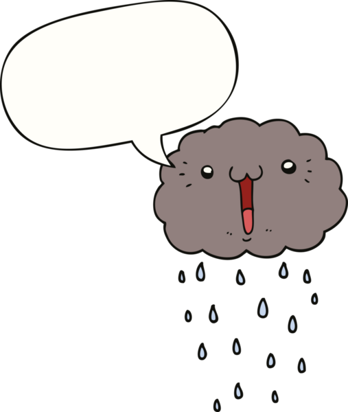 bir insan tarafından çizilmiş konuşma baloncuklu çizgi film bulutu