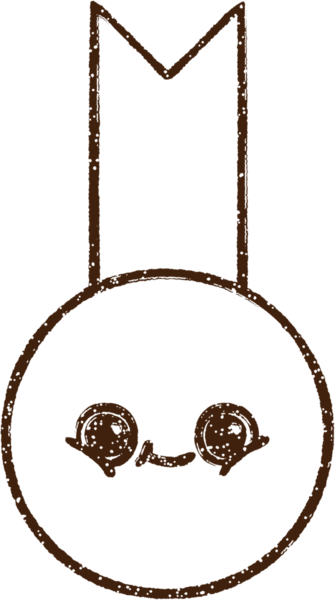 Bir insan tarafından çizilen Altın Madalya Kömür