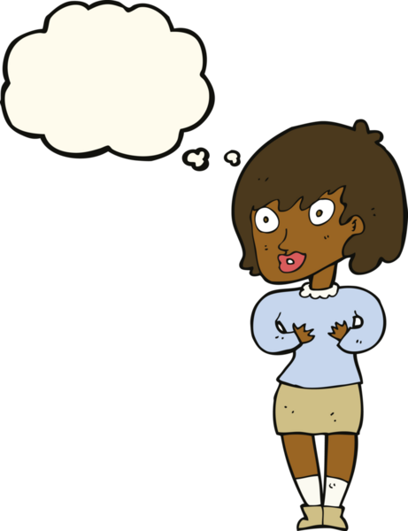 Çizgi filmdeki kadın 