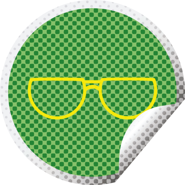 Bir insan tarafından çizilmiş grafik vektör illüstrasyon dairesel soyma etiketi