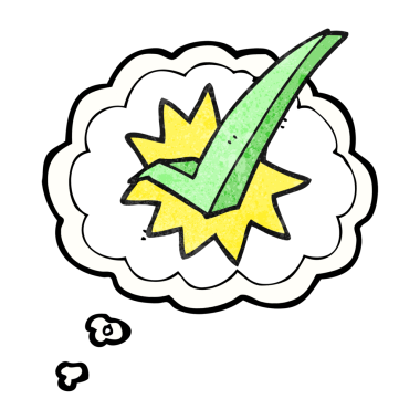 Bir insan tarafından çizilmiş serbest çizim düşünce balonu desenli çizgi film kenesi sembolü