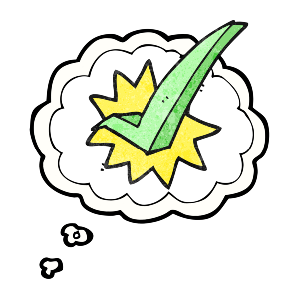 Bir insan tarafından çizilmiş serbest çizim düşünce balonu desenli çizgi film kenesi sembolü