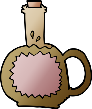 bir insan tarafından çizilmiş karalama akçaağaç şurubu.