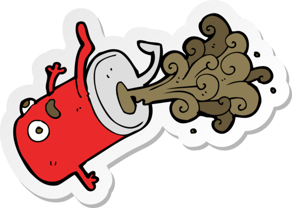 Bir insan tarafından çizilmiş eski bir içki etiketi.