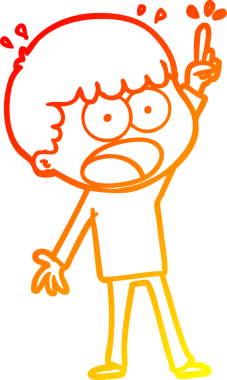 İnsan tarafından çizilmiş bir çizgi film karakteri.