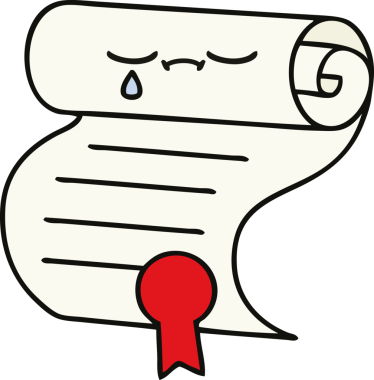 Bir insan tarafından çizilmiş güzel bir kontrat.