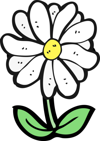 Bir insan tarafından çizilmiş çiçek sembolü.