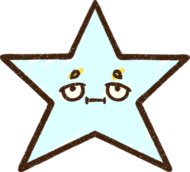 Bir insan tarafından çizilen Yıldız Tebeşiri