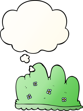 Düşünce baloncuğu olan karikatür çiti bir insan tarafından çizilmiş düzgün eğimli stil