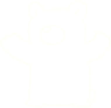 Bir insan tarafından çizilen Kutup Ayısı Tebeşiri