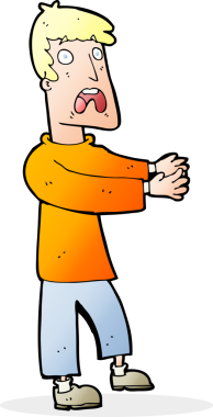 Bir insan tarafından çizilmiş karikatür.