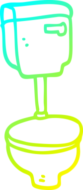 Bir insan tarafından çizilmiş soğuk hava çizgisi.