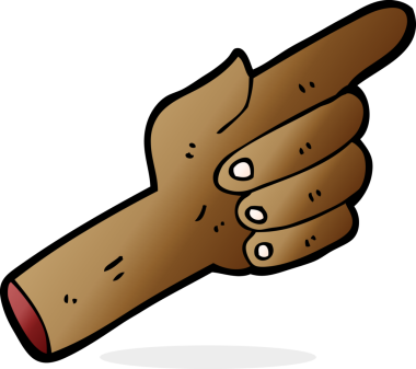 Bir insan tarafından çizilmiş bir çizgi film.