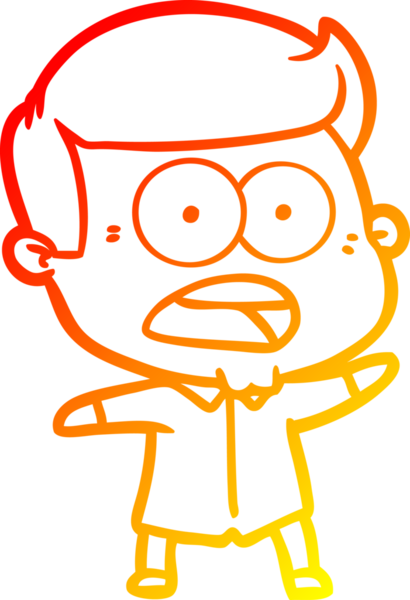 İnsan tarafından çizilmiş bir çizgi film karakteri.