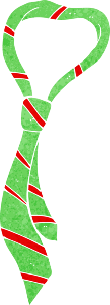 Bir insan tarafından çizilmiş çizgi film kravatı.