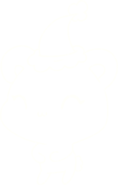 Bir insan tarafından çizilen Şenlikli Ayı Tebeşiri