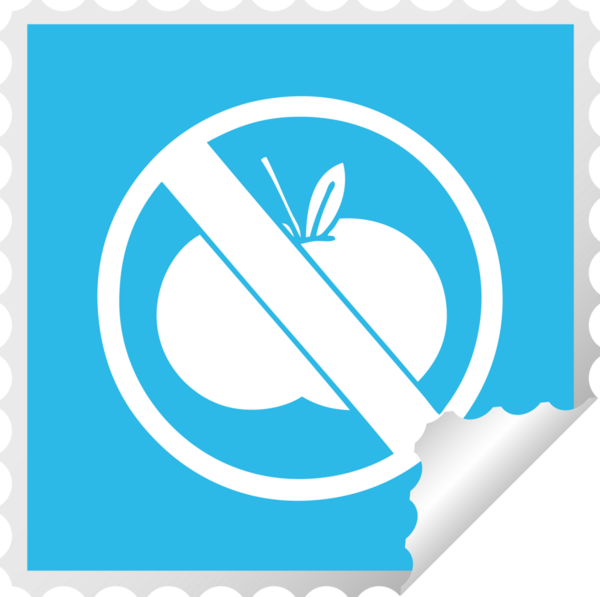 Meyvesiz bir karikatürün kare soyma etiketi insan tarafından çizilmesine izin veriliyor