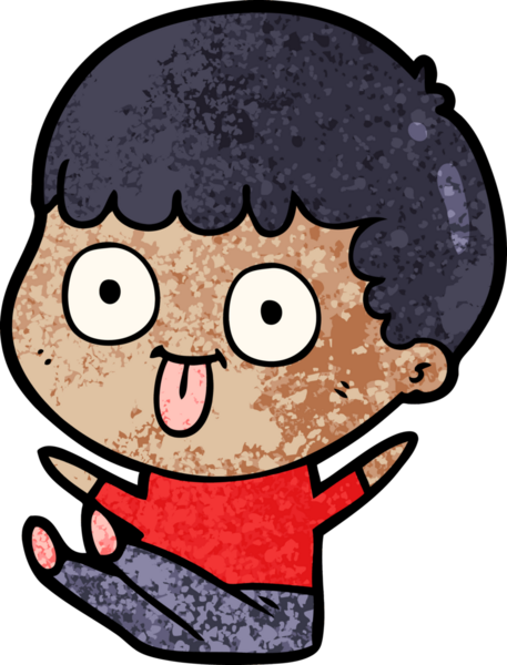 Bir insan tarafından çizilmiş çizgi film adamı.