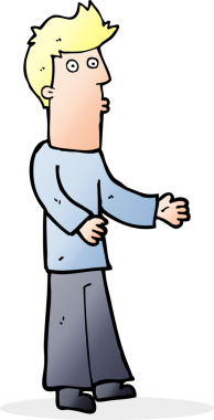 Bir insan tarafından çizilmiş bir karikatürist.