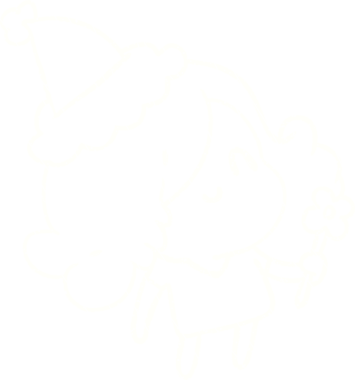 Bir insan tarafından çizilen Şenlikli Kadın Tebeşiri