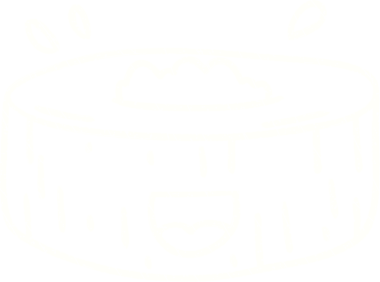 Bir insan tarafından çizilmiş suşi tebeşiri.